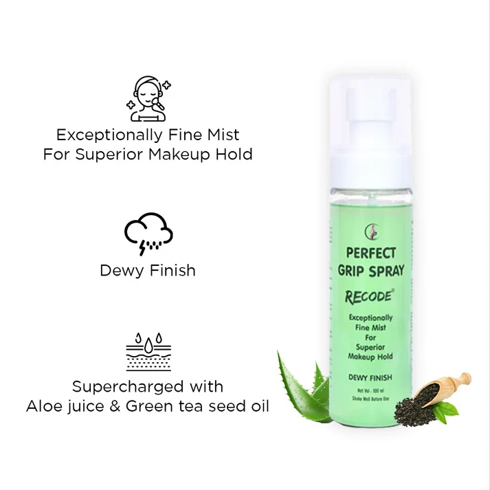 Recode 100 ML Perfect Grip Spray - Makeup Fixer Hover