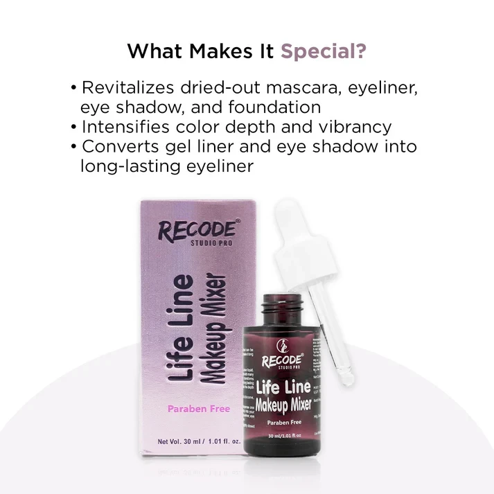 Recode Life Line Makeup Mixer-30 ML Hover