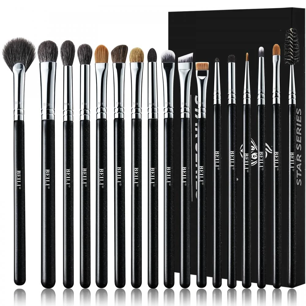 BEILI Eye Makeup Brush Set 17 pcs