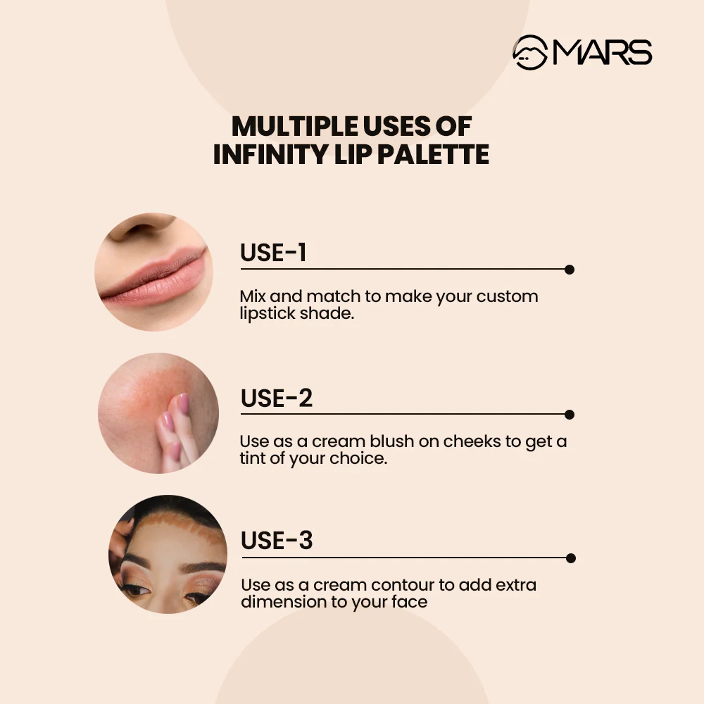 MARS Infinity Demi Matte Lip Palette