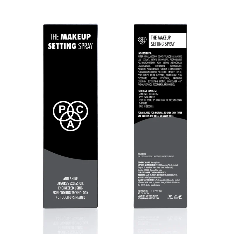 PAC The Makeup Setting Spray (Oil Control) (118 ml)