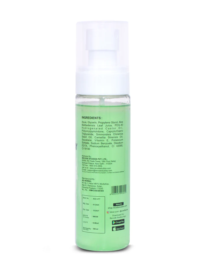 Recode 100 ML Perfect Grip Spray - Makeup Fixer