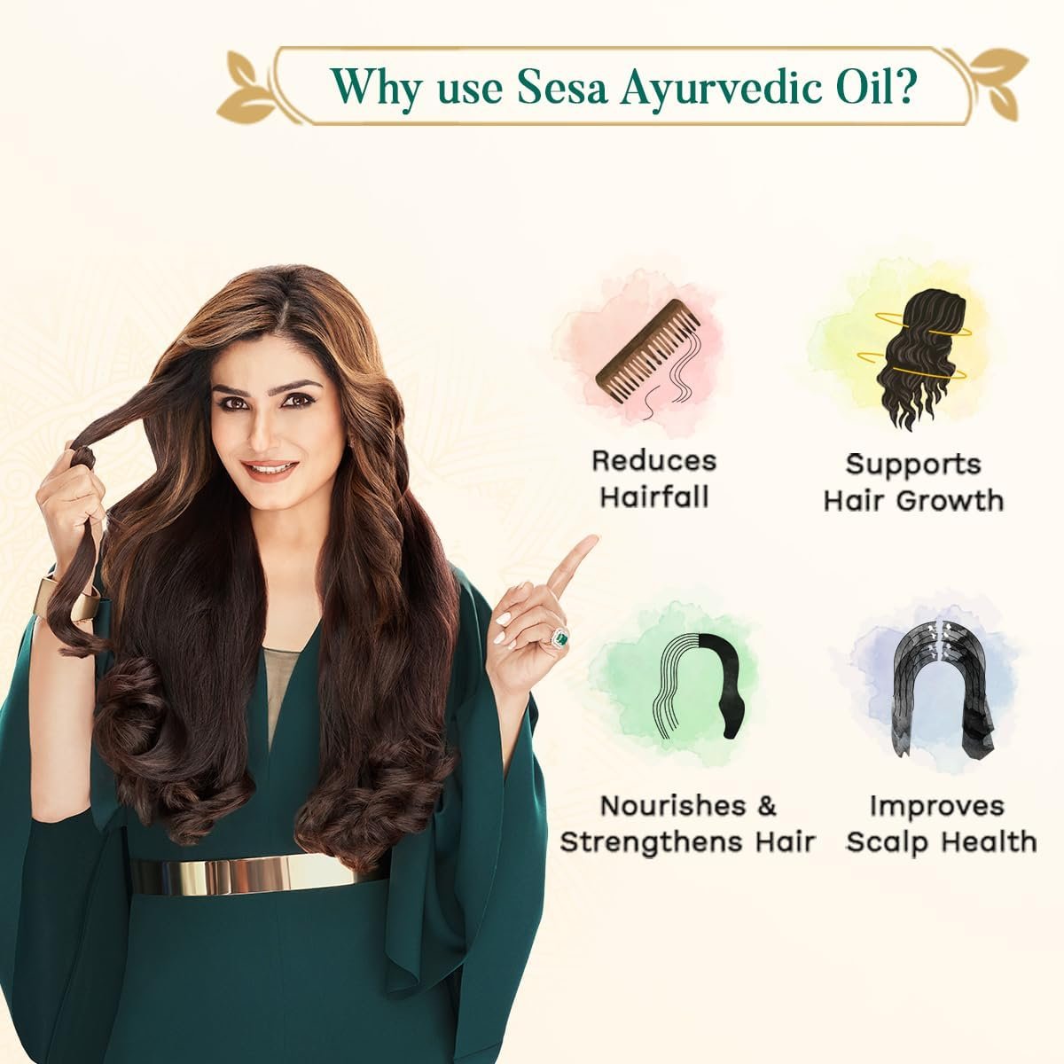 Sesa Ayurvedic Anti-Hair Fall Oil
