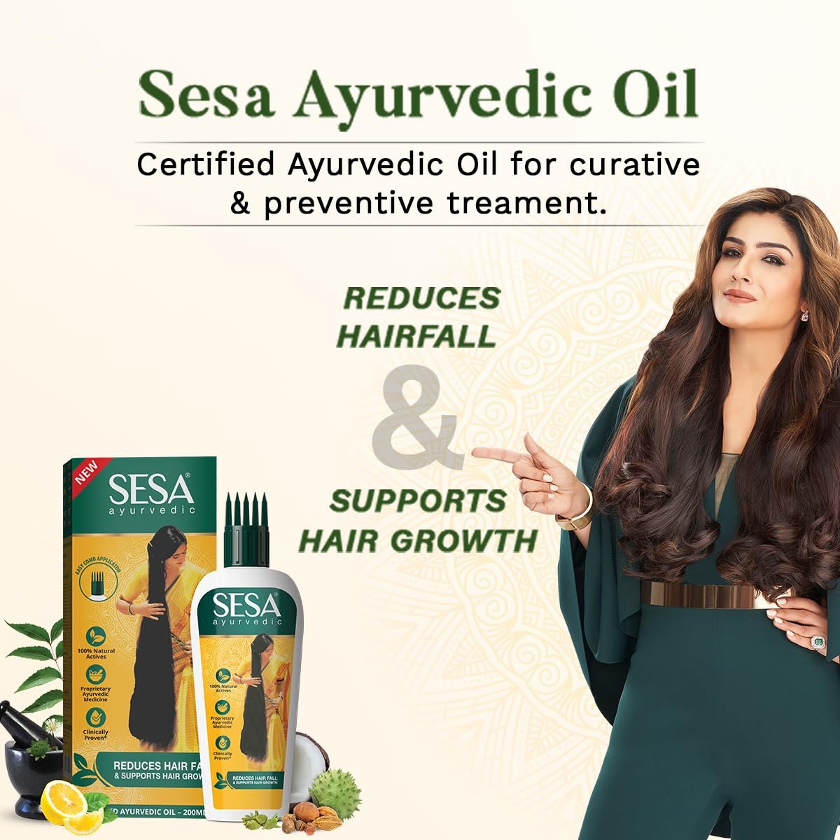 Sesa Ayurvedic Anti-Hair Fall Oil