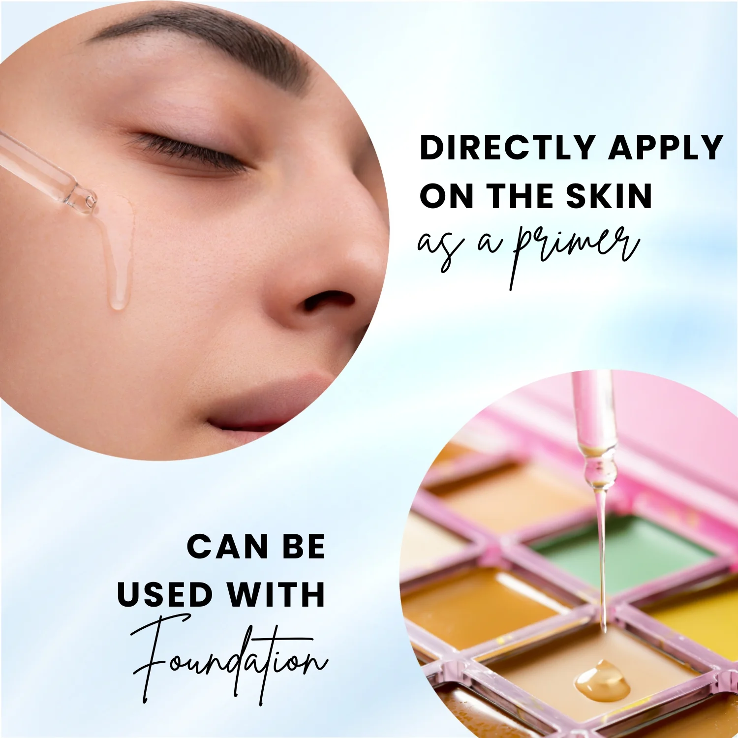 Magic Drops | Waterproof & Sweat-Resistant Makeup Serum | Feather-Light, Long-Lasting Formula with Hydro-Shield Technology | Locks Makeup, Nourishes Skin | For All Skin Types*