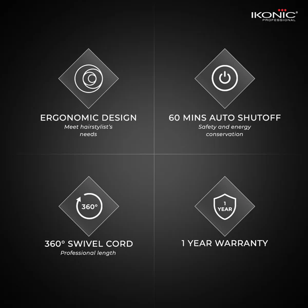 Ikonic Professional Vibe+ Hair Straightener