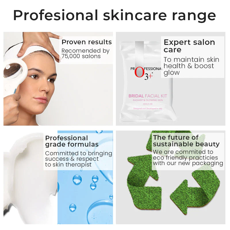 O3+ Bridal Facial Kit for Radiant & Glowing Skin Glowing Skin | For All Skin Types